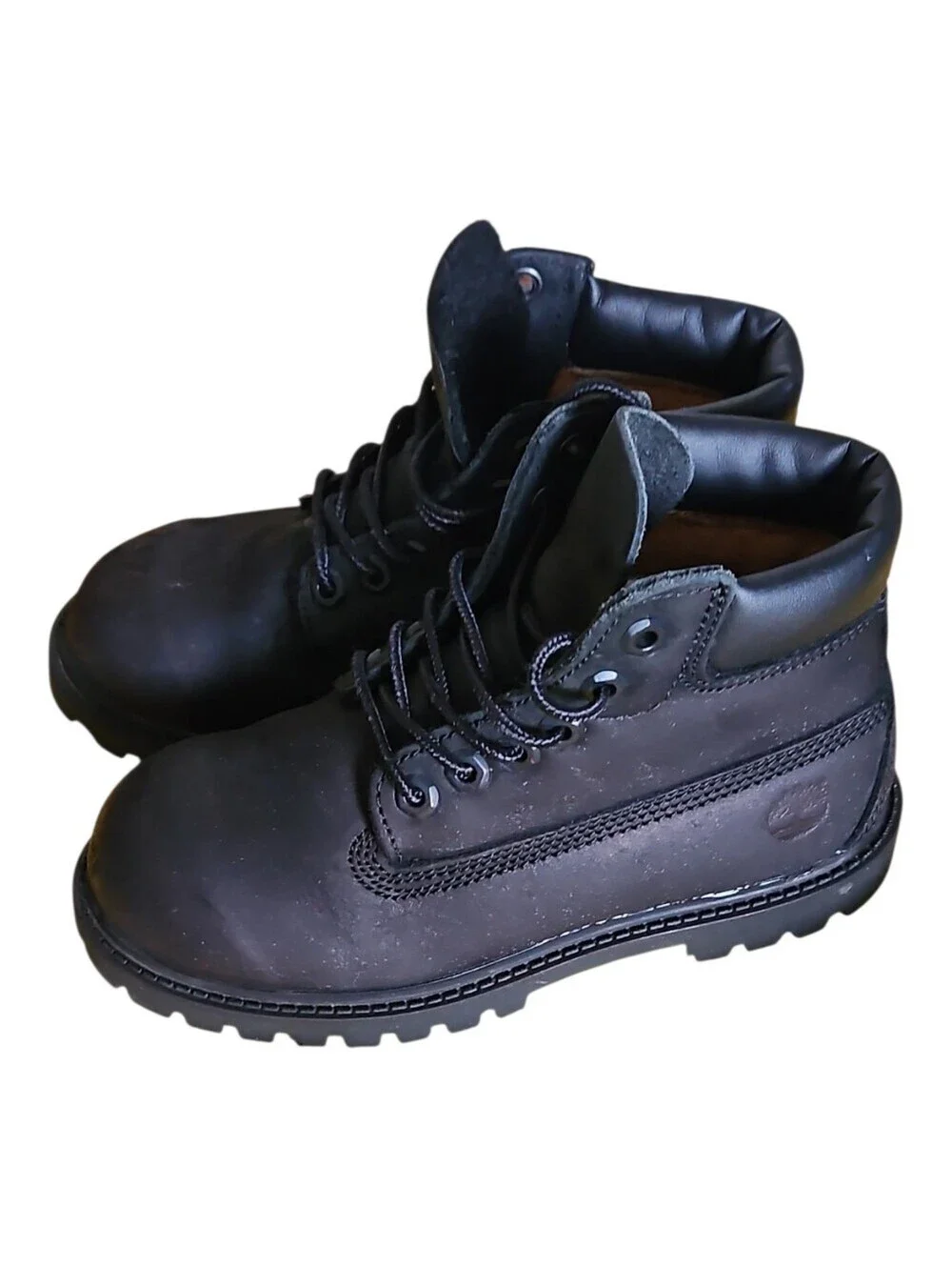 Timberland Premium 6in Waterproof Boots With Padded Collar. Toddler Boys 12M